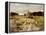 Sheep Flock-Anton Mauve-Framed Premier Image Canvas