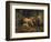 Sheep in a Barn-Jean-Baptiste-Camille Corot-Framed Giclee Print