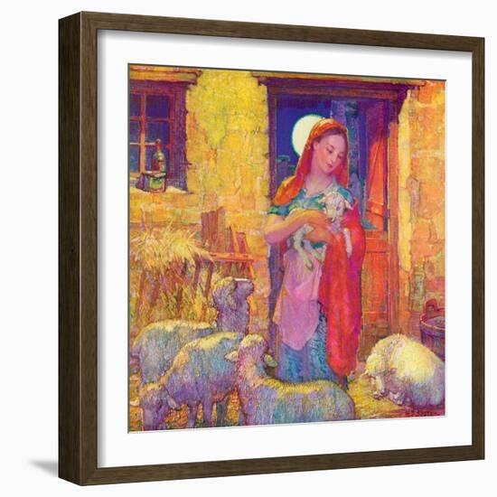 "Sheep in Jerusalem,"December 1, 1941-Henry Soulen-Framed Giclee Print