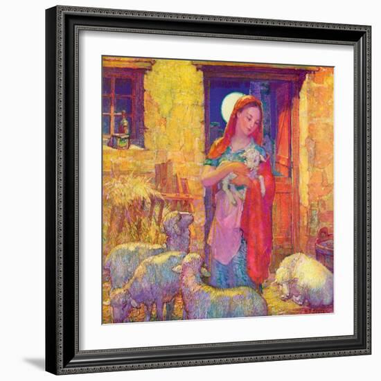 "Sheep in Jerusalem,"December 1, 1941-Henry Soulen-Framed Giclee Print