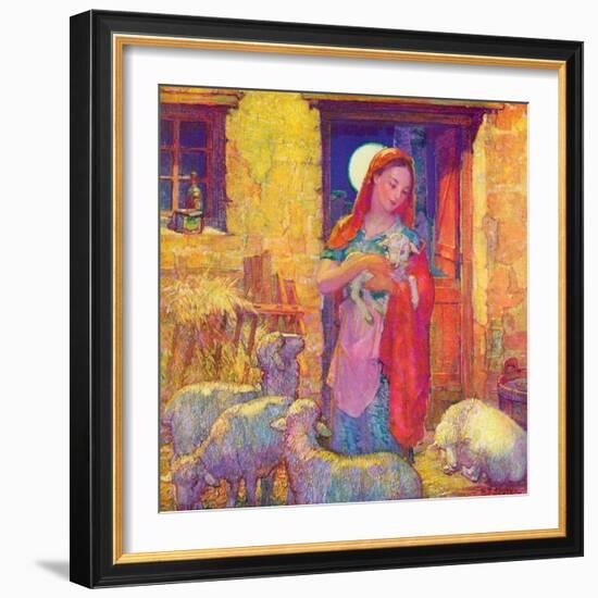 "Sheep in Jerusalem,"December 1, 1941-Henry Soulen-Framed Giclee Print