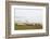 Sheep in Misty Weather on the Mynyd Epynt Moorland, Powys, Wales, United Kingdom-Graham Lawrence-Framed Photographic Print