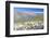 Sheep in the green pastures surrounded by rocky peaks, Val Di Viso, Camonica Valley, province of Br-Roberto Moiola-Framed Photographic Print