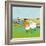 Sheep in the Meadow-Phyllis Adams-Framed Premium Giclee Print