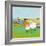 Sheep in the Meadow-Phyllis Adams-Framed Premium Giclee Print