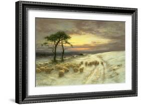 Sheep in the Snow-Joseph Farquharson-Framed Giclee Print