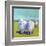 Sheep Pals I-Carol Young-Framed Art Print