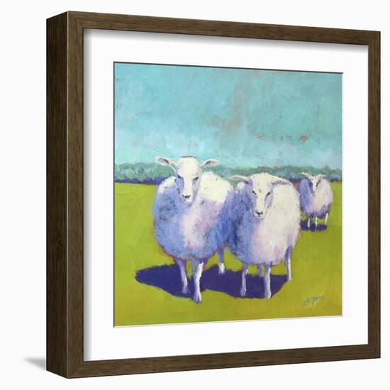 Sheep Pals I-Carol Young-Framed Art Print