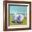 Sheep Pals I-Carol Young-Framed Art Print