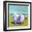 Sheep Pals I-Carol Young-Framed Art Print