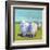 Sheep Pals I-Carol Young-Framed Art Print