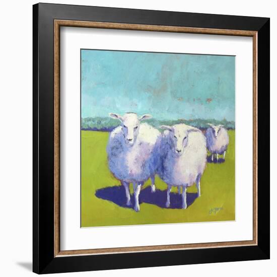 Sheep Pals I-Carol Young-Framed Art Print