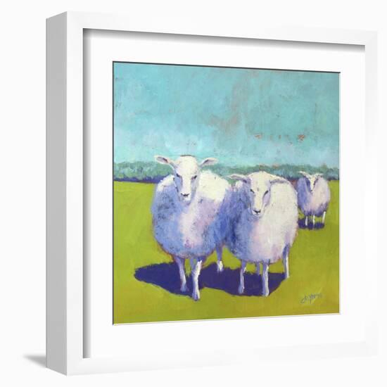 Sheep Pals I-Carol Young-Framed Art Print