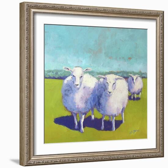 Sheep Pals I-Carol Young-Framed Art Print