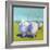 Sheep Pals I-Carol Young-Framed Art Print