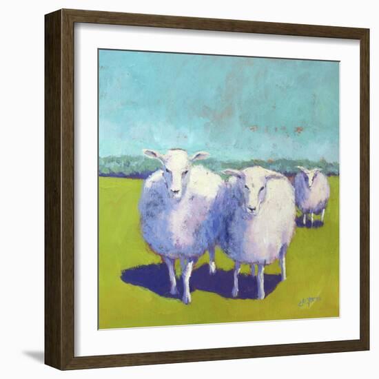 Sheep Pals I-Carol Young-Framed Art Print