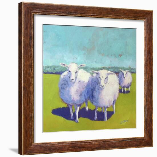 Sheep Pals I-Carol Young-Framed Art Print