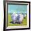 Sheep Pals I-Carol Young-Framed Art Print