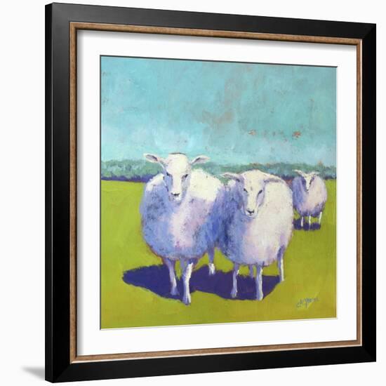 Sheep Pals I-Carol Young-Framed Art Print
