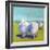 Sheep Pals I-Carol Young-Framed Art Print