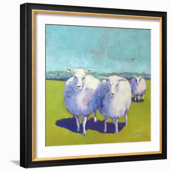 Sheep Pals I-Carol Young-Framed Art Print