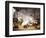 Sheep, Rabbits and a Chicken in a Barn, 1859-Eugene Joseph Verboeckhoven-Framed Giclee Print