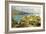 Sheep Reposing, Dalby Bay, Isle of Man-Basil Bradley-Framed Giclee Print