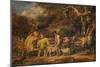 'Sheep Shearing', 1828, (1938)-James Ward-Mounted Giclee Print