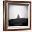 Sheep Standing on Hill Looking Down, Taransay, Outer Hebrides, Scotland, UK-Lee Frost-Framed Photographic Print