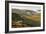 Sheep, valley with temperature inversion fog, Stanage Edge, Peak District Nat'l Park, England-Eleanor Scriven-Framed Photographic Print