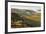 Sheep, valley with temperature inversion fog, Stanage Edge, Peak District Nat'l Park, England-Eleanor Scriven-Framed Photographic Print
