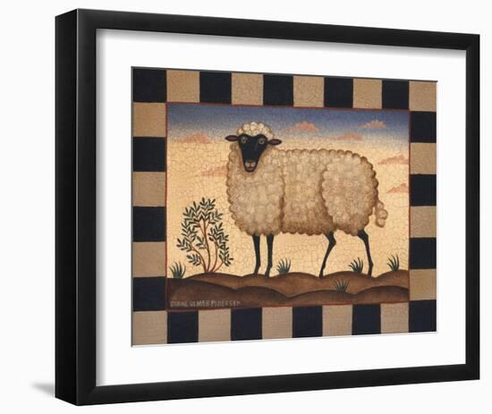 Sheep-Diane Ulmer Pedersen-Framed Art Print