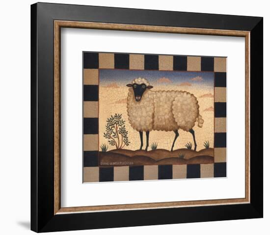 Sheep-Diane Ulmer Pedersen-Framed Giclee Print