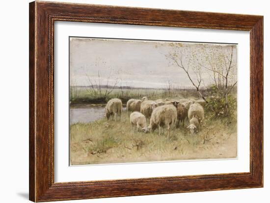 Sheep-Francois Pieter Ter Meulen-Framed Giclee Print