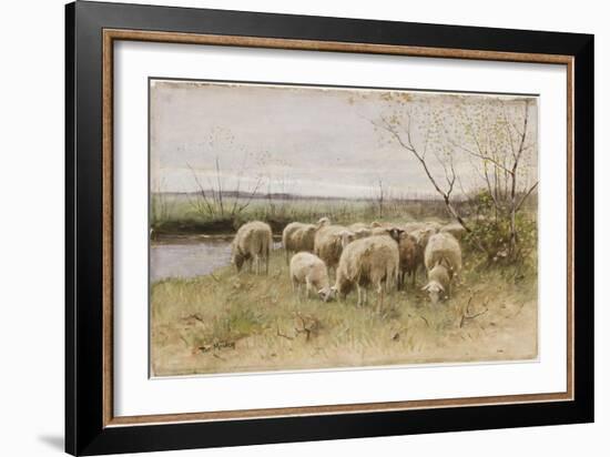 Sheep-Francois Pieter Ter Meulen-Framed Giclee Print