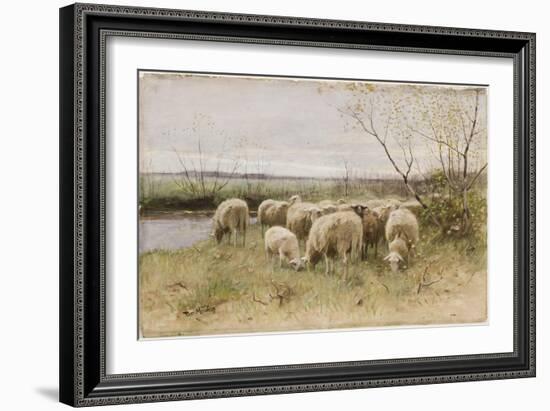 Sheep-Francois Pieter Ter Meulen-Framed Giclee Print