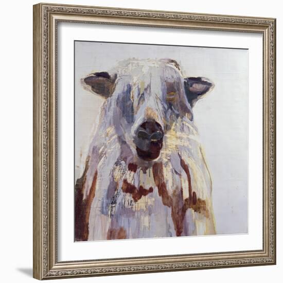 Sheep-Lou Gibbs-Framed Giclee Print