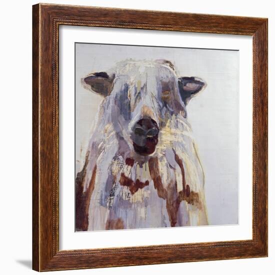 Sheep-Lou Gibbs-Framed Giclee Print