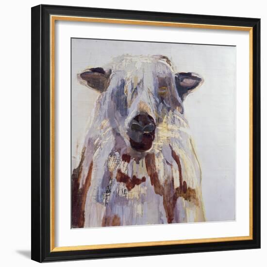 Sheep-Lou Gibbs-Framed Giclee Print