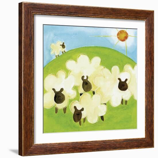 Sheep-null-Framed Giclee Print