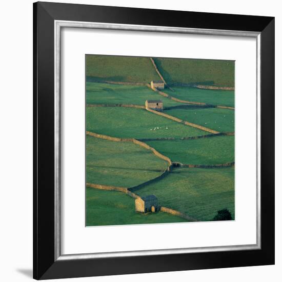 Sheepfolds, Gunnerside, North Yorkshire, England-Joe Cornish-Framed Photographic Print