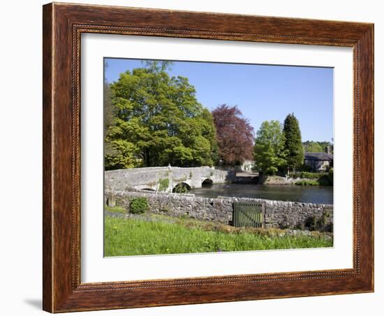 Sheepwash Bridge, Ashford in the Water, Derbyshire, England, United Kingdom, Europe-Frank Fell-Framed Photographic Print