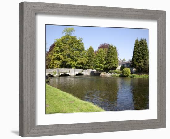 Sheepwash Bridge, Ashford in the Water, Derbyshire, England, United Kingdom, Europe-Frank Fell-Framed Photographic Print