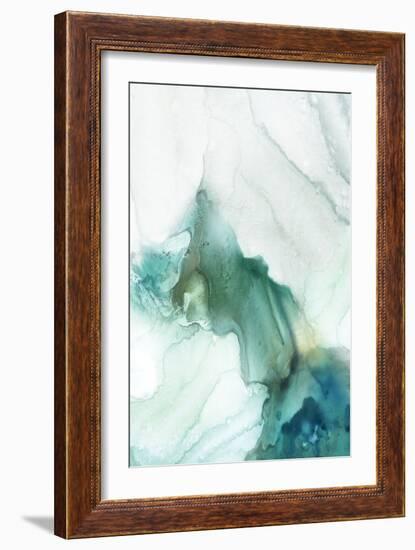 Sheer Teal II-null-Framed Art Print