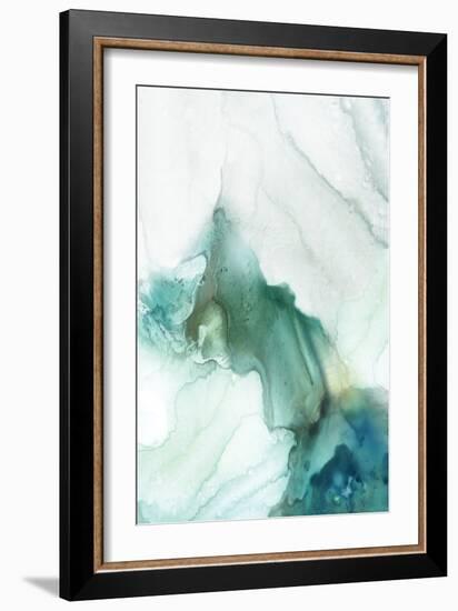 Sheer Teal II-null-Framed Art Print