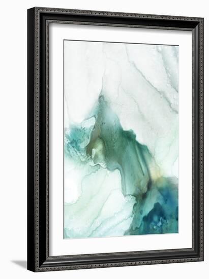 Sheer Teal II-null-Framed Art Print