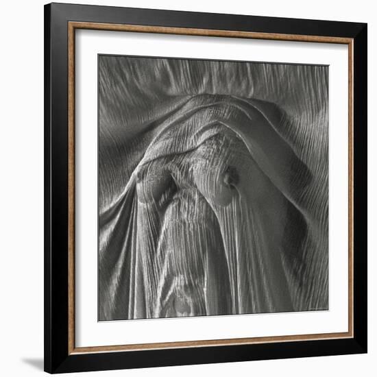 Sheer Waves over Nude Breasts-Monika Brand-Framed Photographic Print