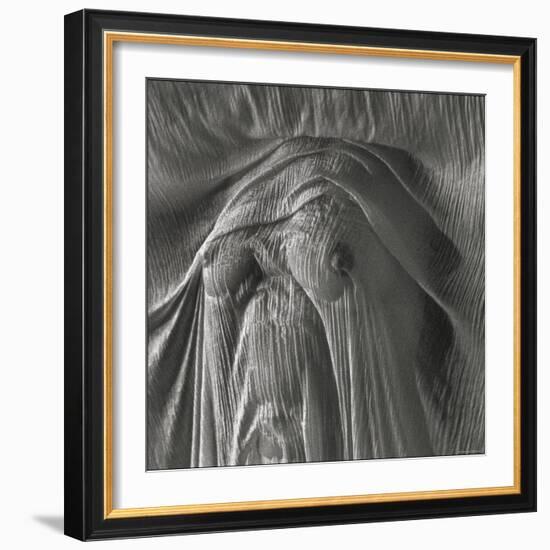 Sheer Waves over Nude Breasts-Monika Brand-Framed Photographic Print