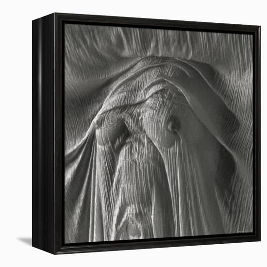 Sheer Waves over Nude Breasts-Monika Brand-Framed Premier Image Canvas