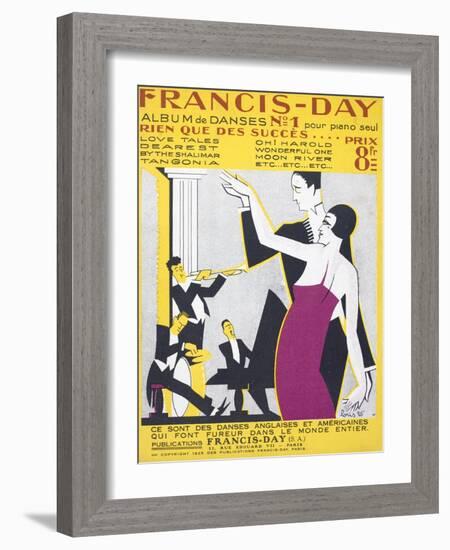 Sheet Music Album of American Dance Music-null-Framed Giclee Print